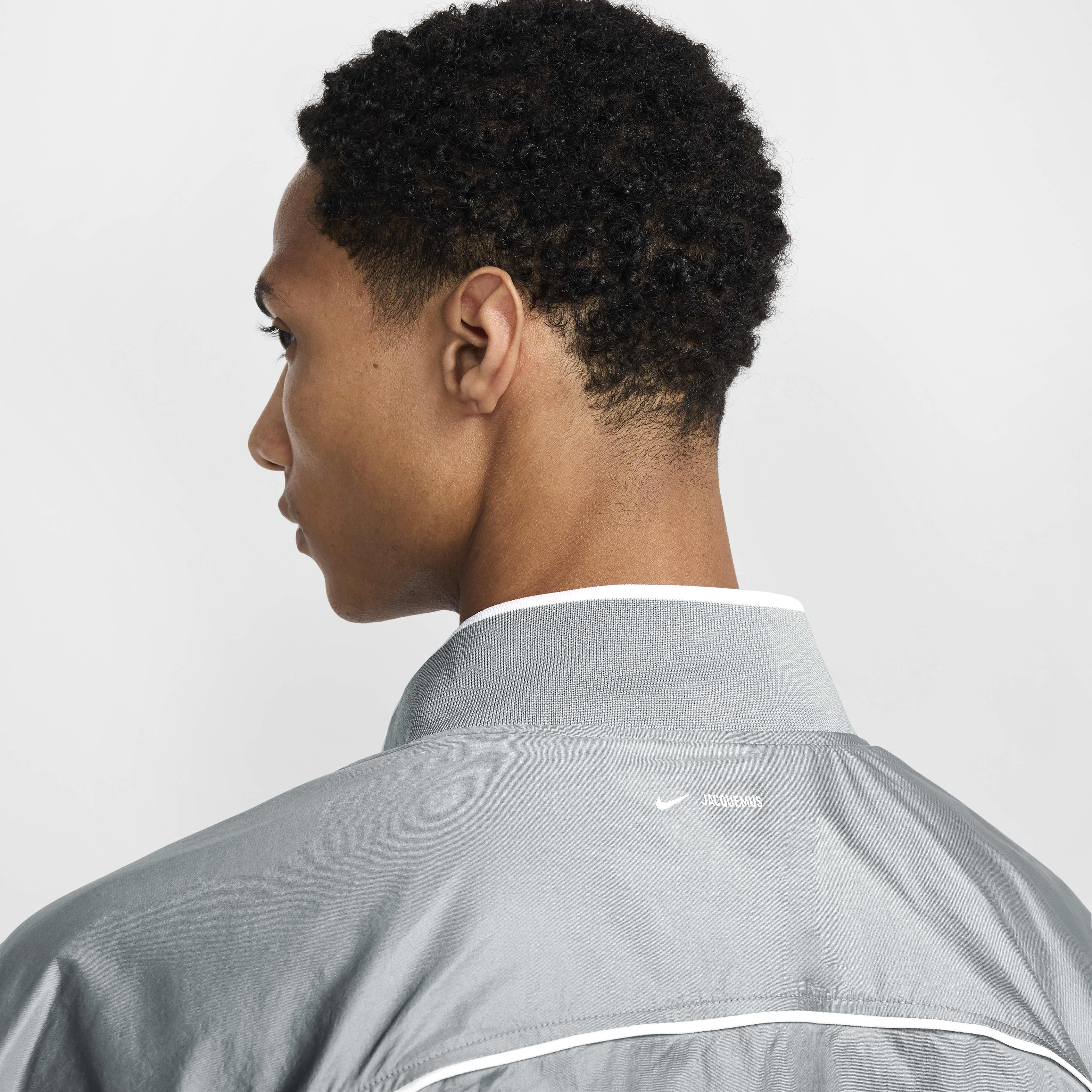 NIKE x JACQUEMUS / WOMENS TRACK JACKET / GREY | THE FOUR